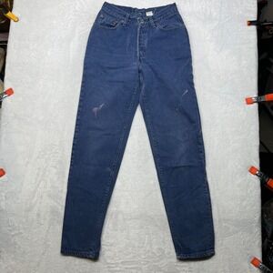 Vintage Levi's Jeans Women's 8M Blue Denim Classic Button Fly USA Made - 25X30.5